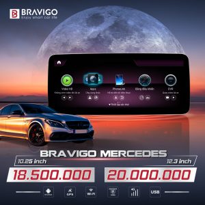 Màn Hình Android BRAVIGO MERCEDES NEW Dành Cho Mercedes – Benz