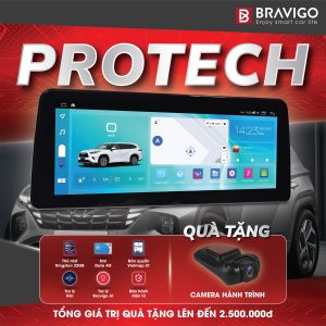 Màn Hình Android BRAVIGO PRO TECH – “PROTECT”, An tâm trọn hành trình
