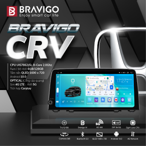 Màn Hình Android BRAVIGO CRV Dành Riêng Cho Honda CR-V