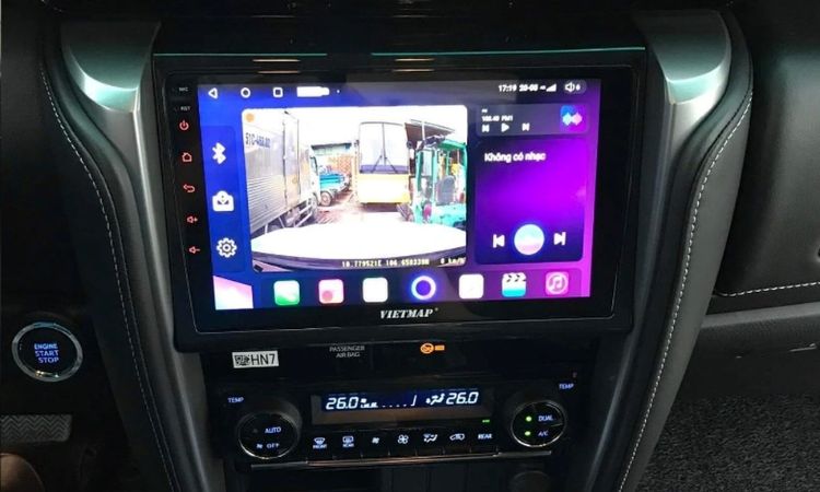 Màn hình dvd android cho xe i10 Vietmap DQ8